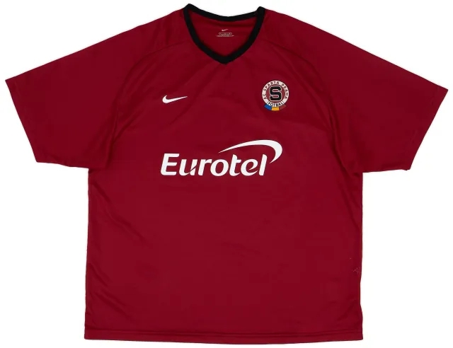 Nike 2001-03 Sparta Prague Home Shirt - 8/10 - (L)
