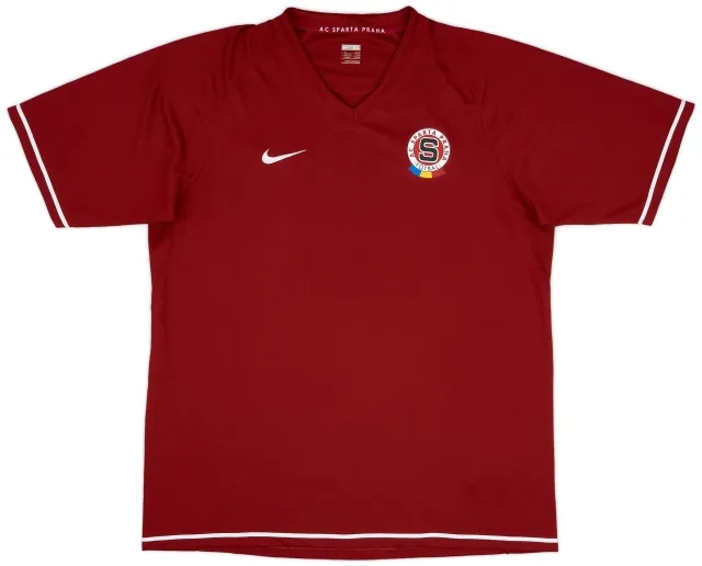 Nike 2008-09 Sparta Prague Home Shirt - 9/10 - (XL)