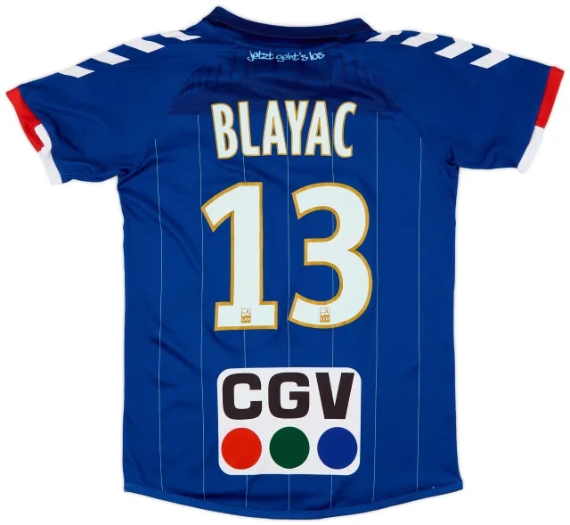 Hummel 2016-17 Strasbourg Home Shirt Blayac #13 - 8/10 - (S)