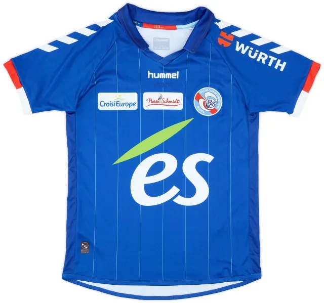 Hummel 2016-17 Strasbourg Home Shirt - 8/10 - (S)