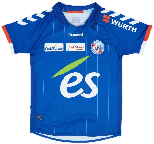 Hummel 2016-17 Strasbourg Home Shirt - 9/10 - (S)