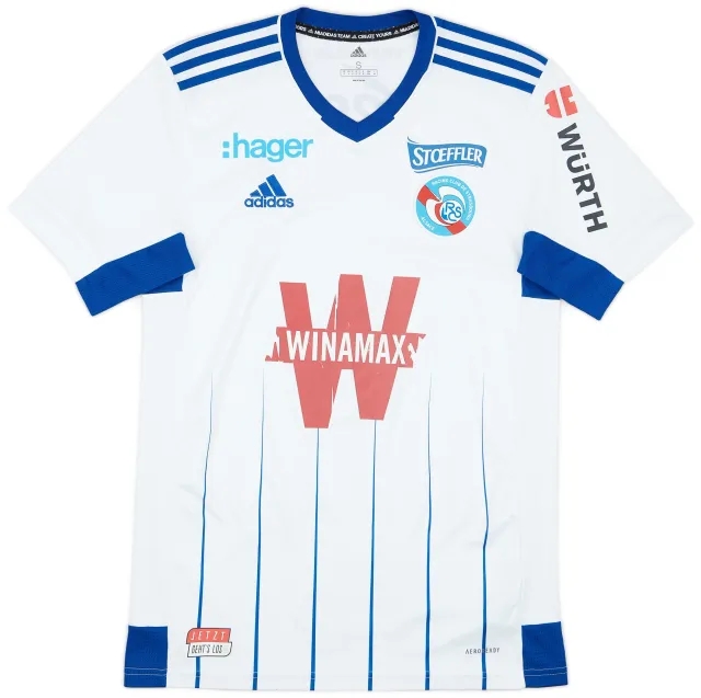 adidas 2021-22 Strasbourg Home Shirt - 8/10 - (S)