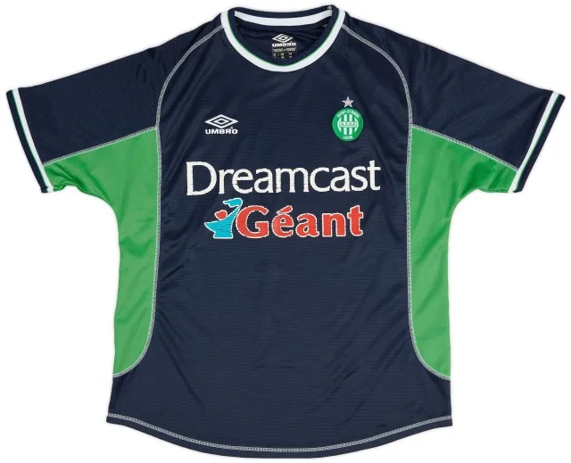 Umbro 2000-01 Saint Etienne Away Shirt - 5/10 - (L)