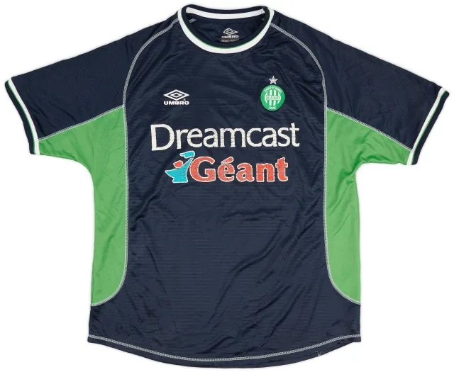 Umbro 2000-01 Saint Etienne Away Shirt - 6/10 - (XL)