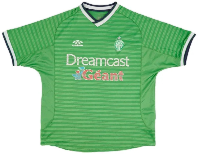Umbro 2000-01 Saint Etienne Home Shirt - 5/10 - (XL)