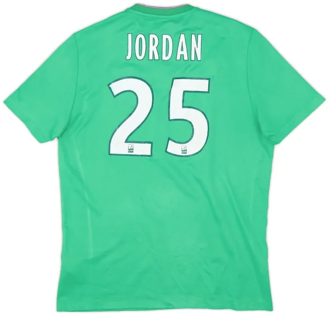Nike Jordan 2015-16 Saint Etienne Home Shirt Jordan #25 - 6/10 - (XL)