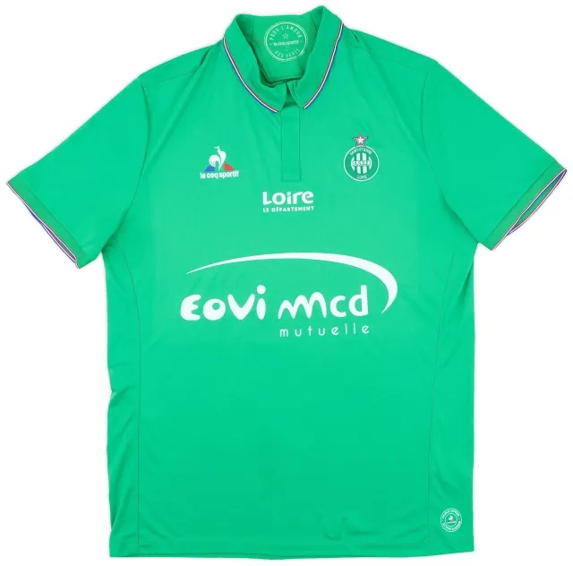 LeCoqSportif 2016-17 Saint Etienne Home Shirt - 10/10 - (XL)
