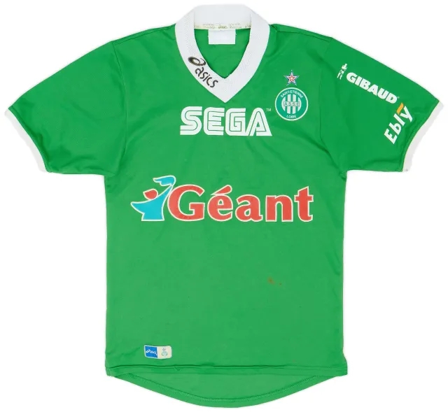 Asics 1999-00 Saint Etienne Home Shirt - 5/10 - (S)