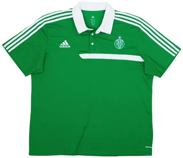 2013-14 Saint-Etienne adidas Polo Shirt - 9/10 - (3XL)