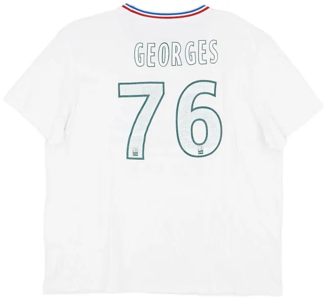 2010s Saint Etienne Le Coq Sportif Cotton Tee Georges #76 - 7/10 - (XXL)