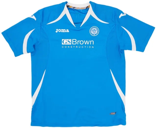 Joma 2011-12 St Johnstone Home Shirt - 6/10 - (L.Boys)