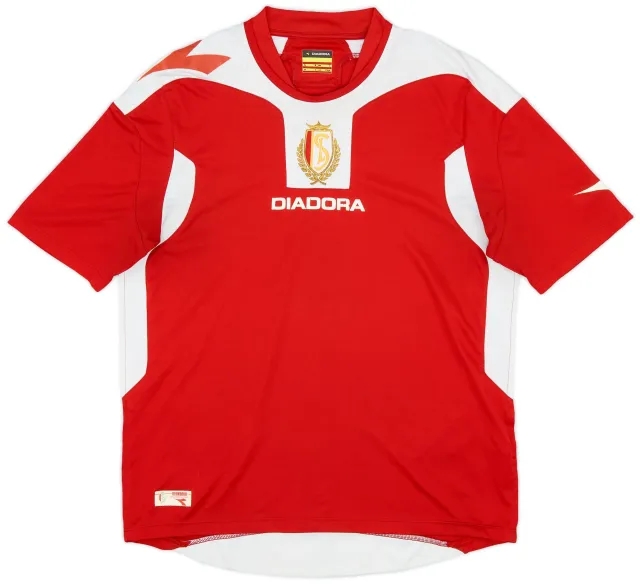 Diadora 2009-10 Standard Liege Home Shirt - 7/10 - (S)