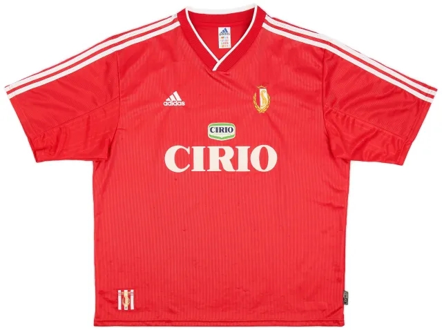 adidas 1999-00 Standard Liege Home Shirt - 8/10 - (XL)