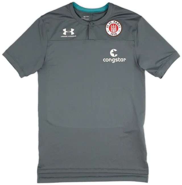 2018-19 St Pauli Under Armour Training Shirt - 9/10 - (S)