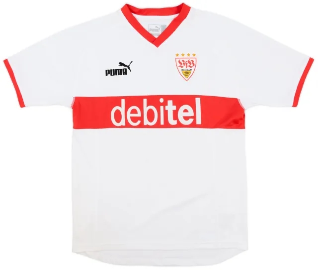 Puma 2003-04 Stuttgart Home Shirt - 8/10 - (S)