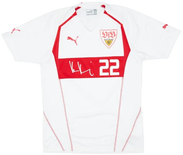 Puma 2004-05 Stuttgart 'Kevin Kuranyi' Special Home Shirt - 8/10 - (M)