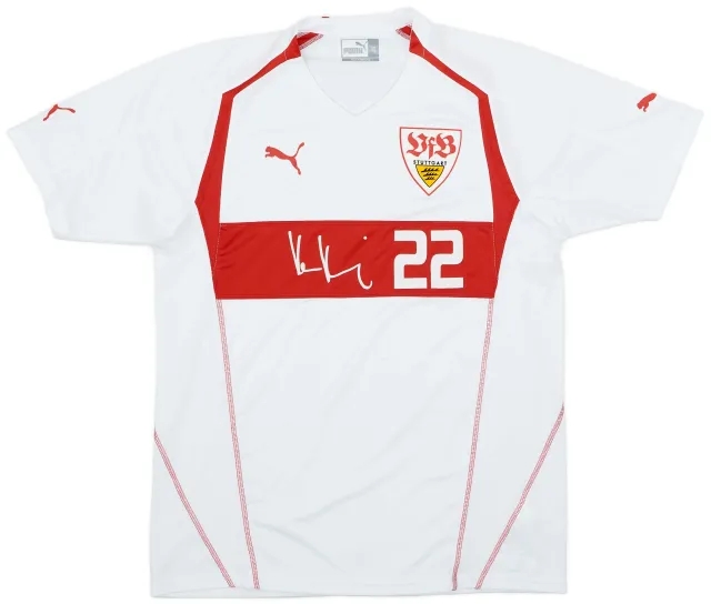 Puma 2004-05 Stuttgart 'Kevin Kuranyi' Special Home Shirt - 6/10 - (XL)