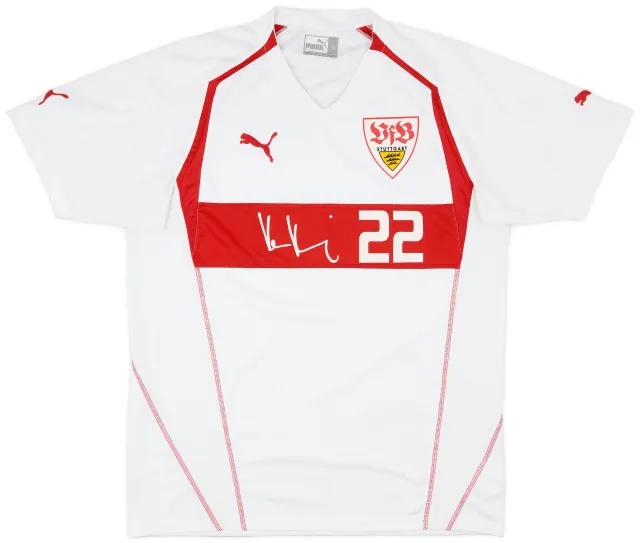 Puma 2004-05 Stuttgart 'Kevin Kuranyi' Special Home Shirt - 7/10 - (XL)