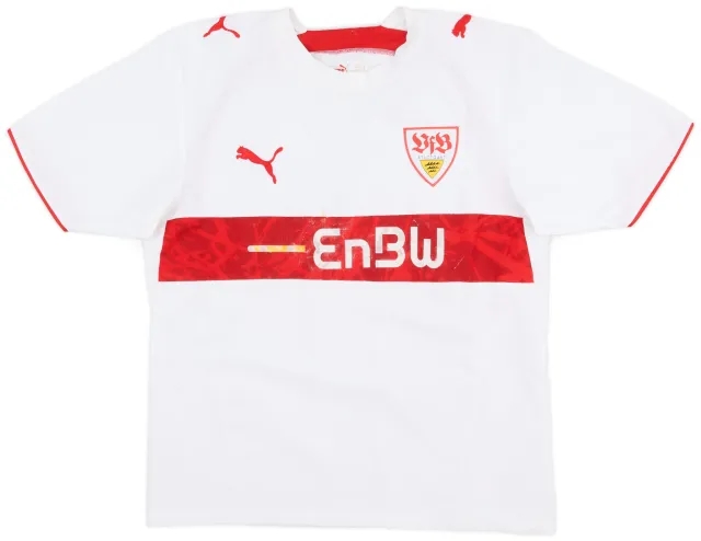 Puma 2007-08 Stuttgart Home Shirt - 5/10 - (S)