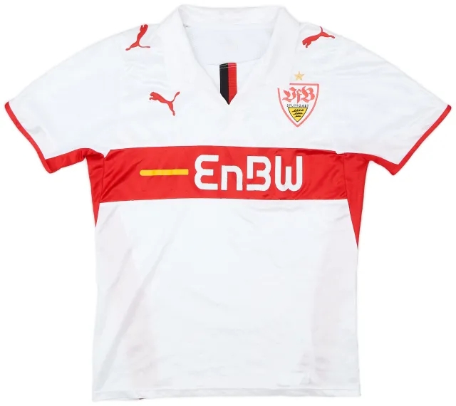 Puma 2008-09 Stuttgart Home Shirt - 5/10 - (S)