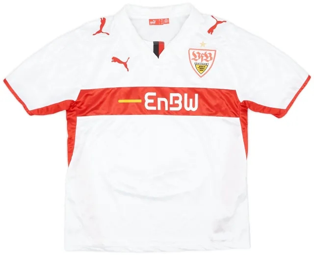 Puma 2008-09 Stuttgart Home Shirt - 9/10 - (XXL.Boys)