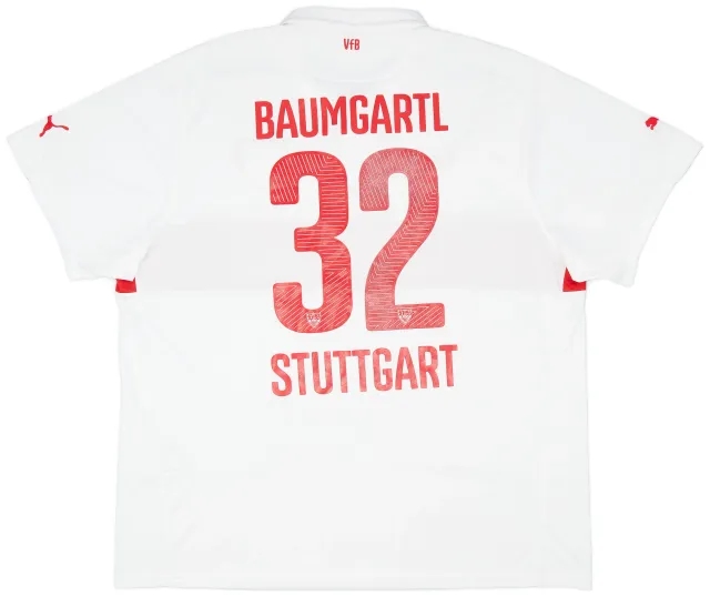 Puma 2014-15 Stuttgart Home Shirt Baumgartl #32 - 7/10 - (3XL)