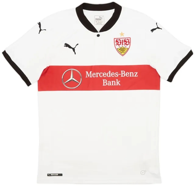 Puma 2017-18 Stuttgart Home Shirt - 9/10 - (S)
