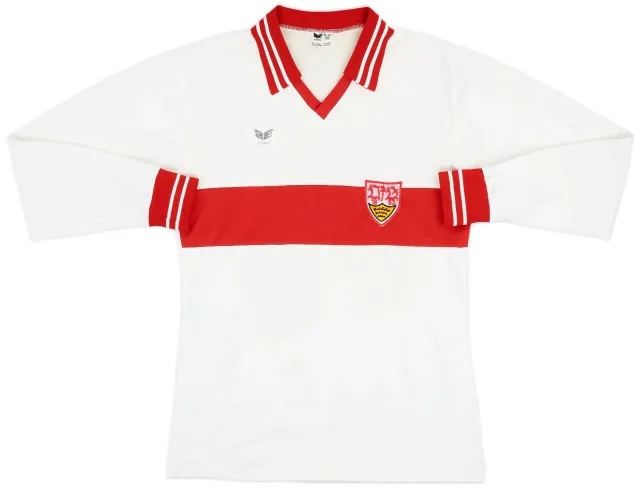 1980-81 Stuttgart Home L/S Shirt - 7/10 - (M)