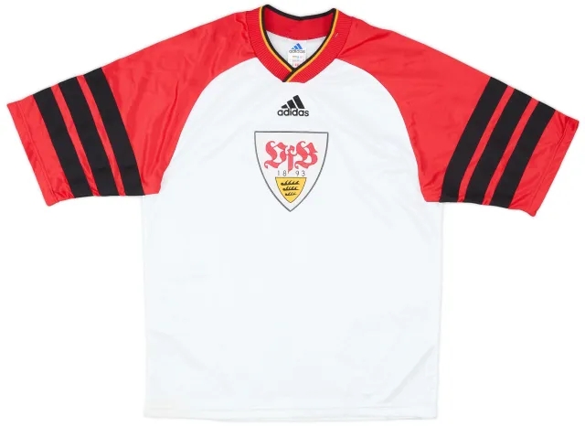 1998-99 Stuttgart adidas Training Shirt - 7/10 - (S)