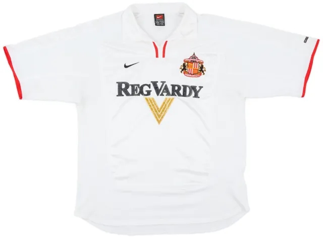 Nike 2000-02 Sunderland Away Shirt - 7/10 - (L)