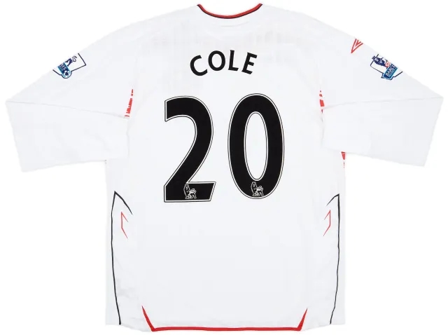 Umbro 2007-08 Sunderland Match Issue Away Shirt Cole #20