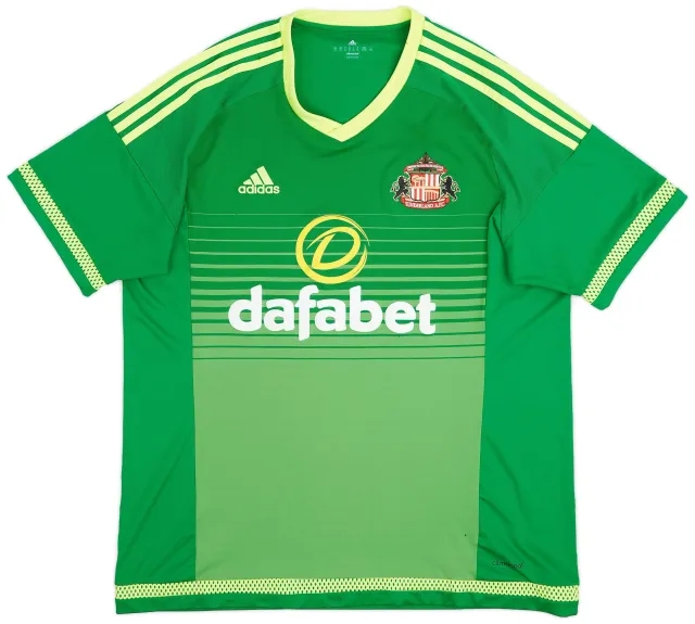 adidas 2015-16 Sunderland Away Shirt - 6/10 - (XL)