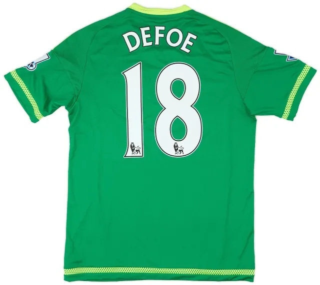 adidas 2015-16 Sunderland Match Issue Away Shirt Defoe #18