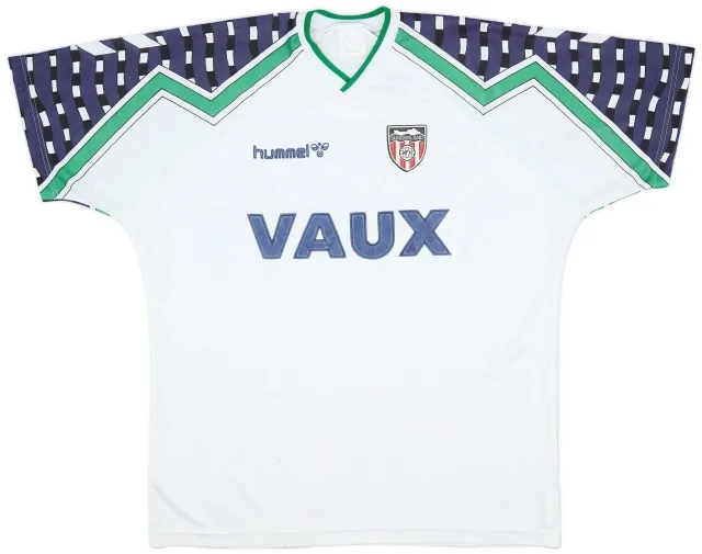 Hummel 1991-94 Sunderland Away Shirt - 8/10 - (XL)