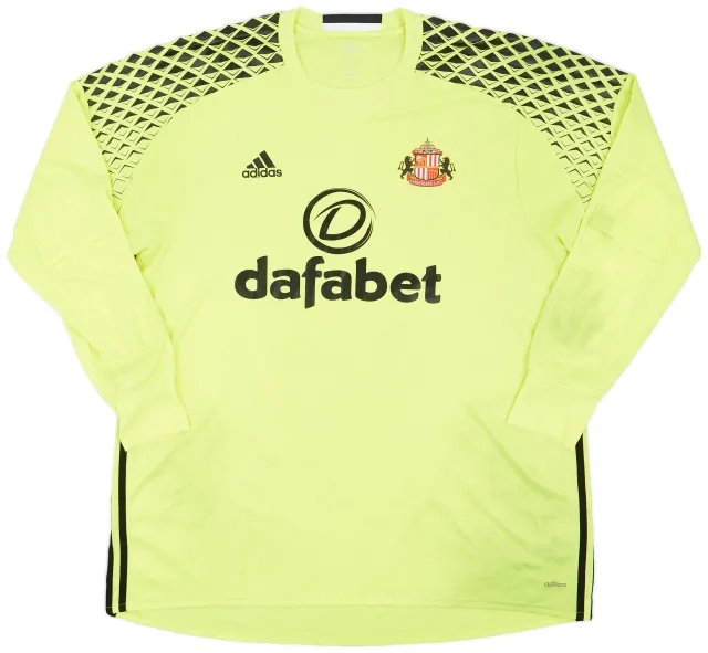 adidas 2016-17 Sunderland GK Shirt - 4/10 - (XXL)