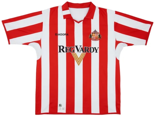 Diadora 2004-05 Sunderland Home Shirt - 6/10 - (XL)