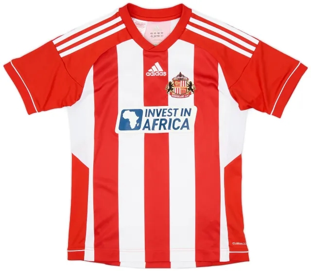 adidas 2012-13 Sunderland Home Shirt - 6/10 - (XS)