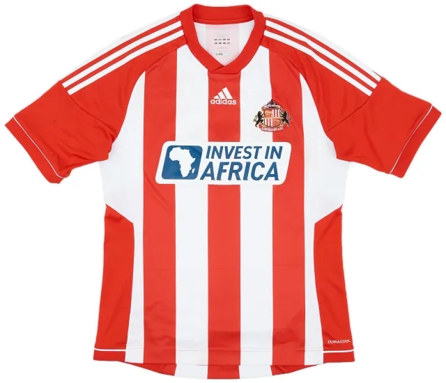 adidas 2012-13 Sunderland Home Shirt - 7/10 - (M)