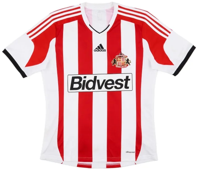 adidas 2013-14 Sunderland Home Shirt - 6/10 - (M)