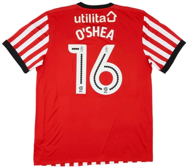 adidas 2017-18 Sunderland Match Issue Home Shirt O'Shea #16