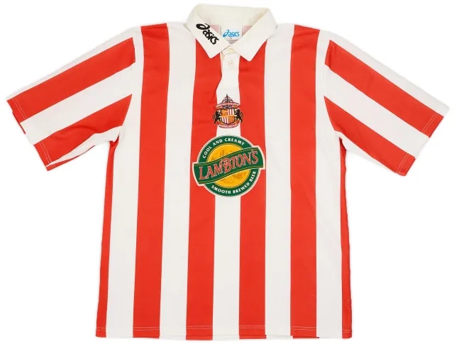 Asics 1997-99 Sunderland Home Shirt - 9/10 - (XL)