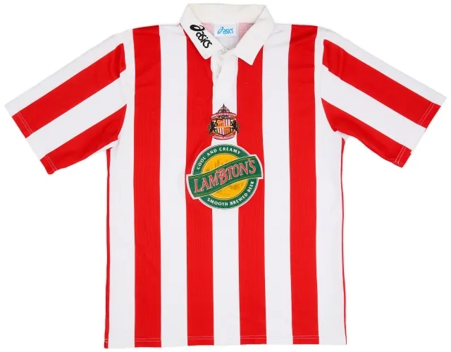 Asics 1997-99 Sunderland Home Shirt - 8/10 - (L)