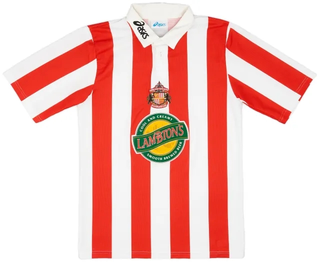 Asics 1997-99 Sunderland Home Shirt - 9/10 - (M)