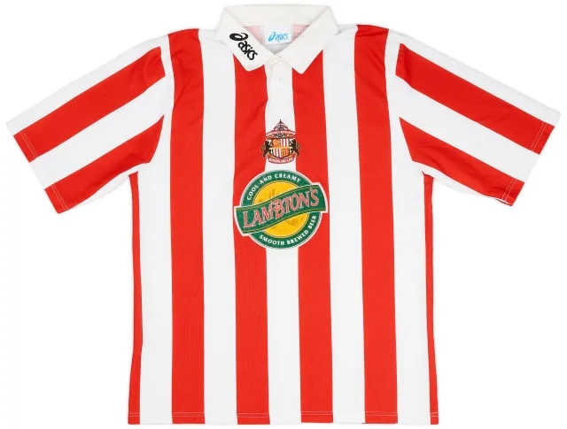 Asics 1997-99 Sunderland Home Shirt - 8/10 - (XL)