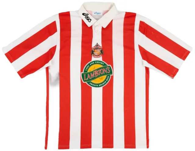 Asics 1997-99 Sunderland Home Shirt - 6/10 - (XL)