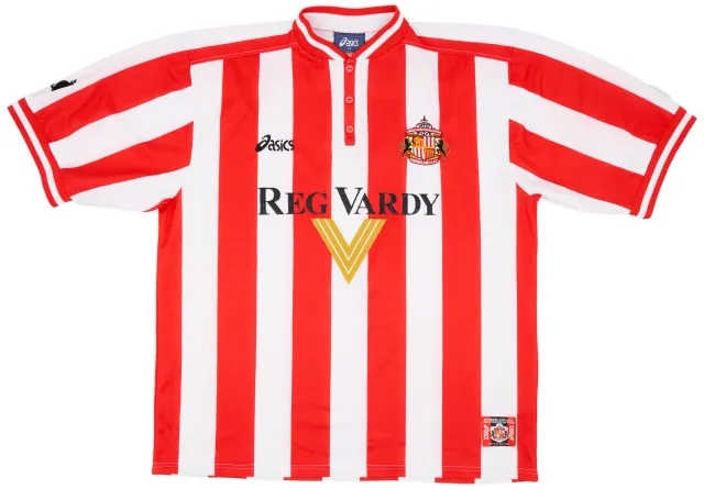 Asics 1999-00 Sunderland Home Shirt - 7/10 - (XL)