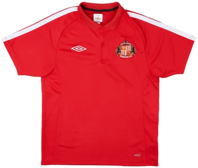 2007-08 Sunderland Umbro 1/4 Zip Training Shirt - 9/10 - (M)