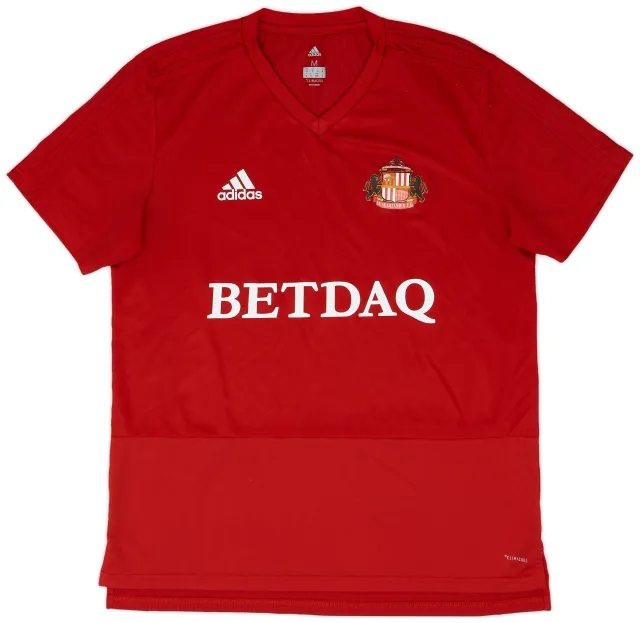 2017-18 Sunderland adidas Training Shirt - 9/10 - (M)