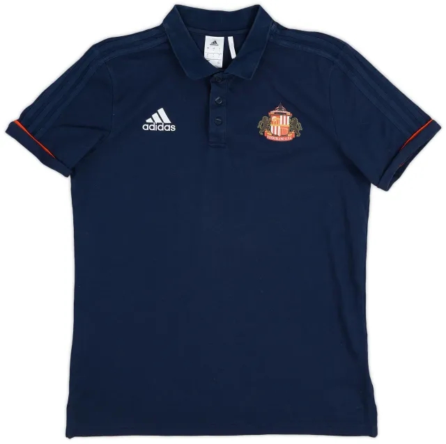 2017-18 Sunderland adidas Polo Shirt - 9/10 - (L)