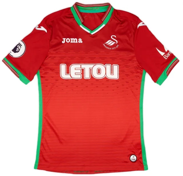 Joma 2017-18 Swansea Away Shirt - 9/10 - (S)